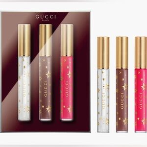 NEW! Gucci Lip Gloss Festive Gift Set ($126 value) 👄